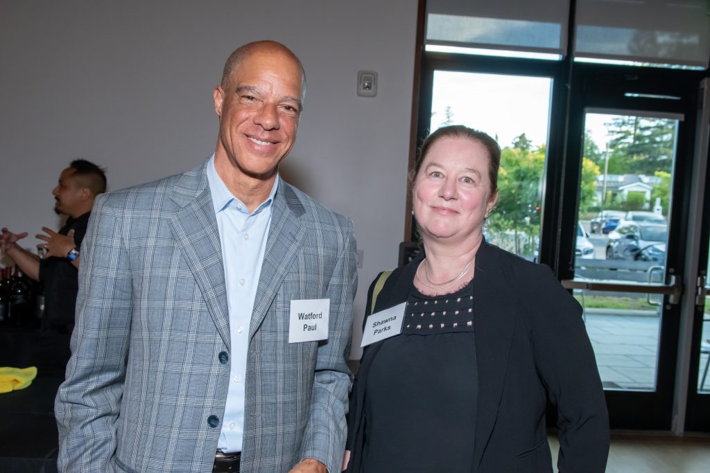 DRA’s Shawna Parks posing with an event guest