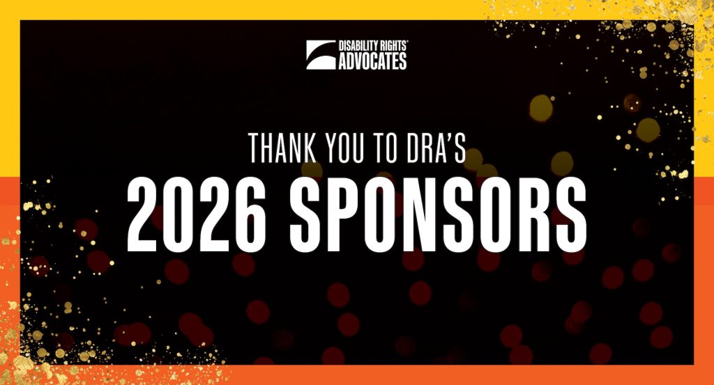 DRA Logo + “Thank You to DRA’s 2026 Sponsors”